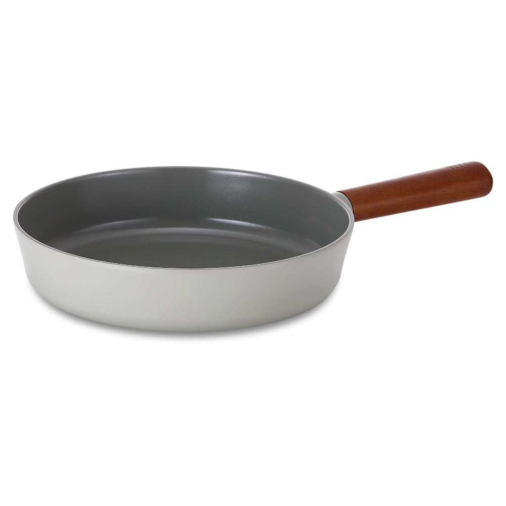 NEOFLAM FIKA Sauce Pan for Stovetops and Induction, Wood Handle